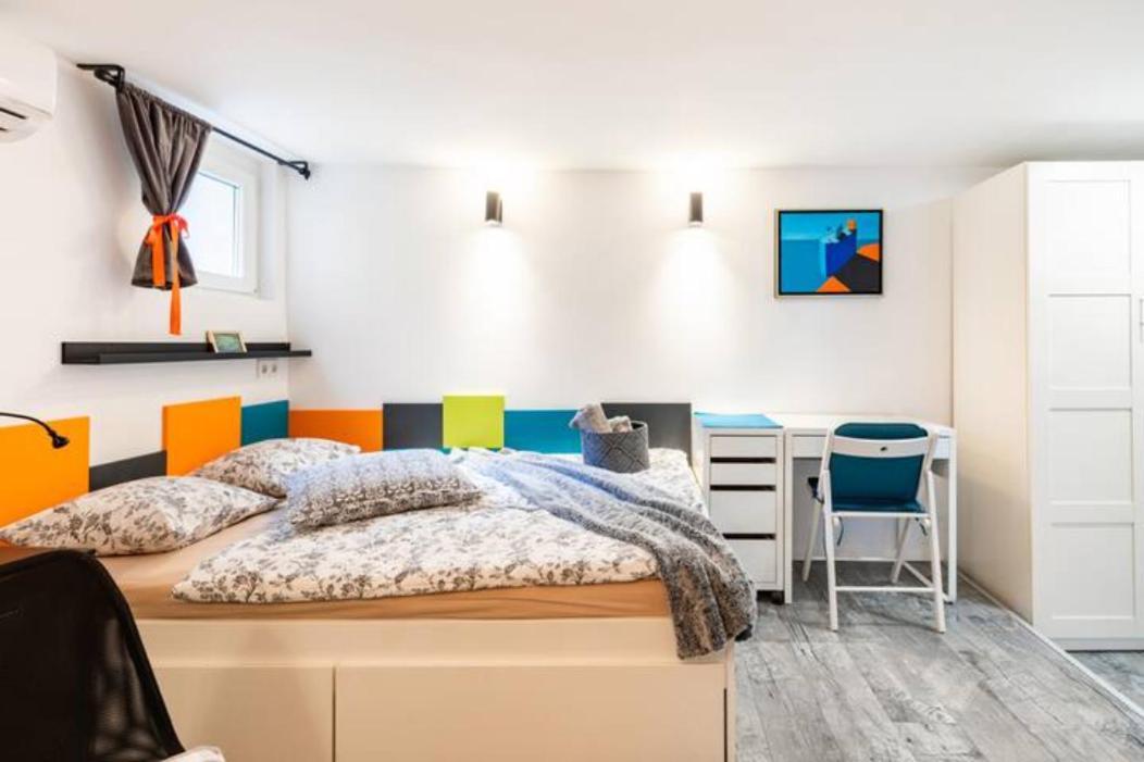 New Studio Apartment Emmy With Free Street Parking Zagreb Extérieur photo